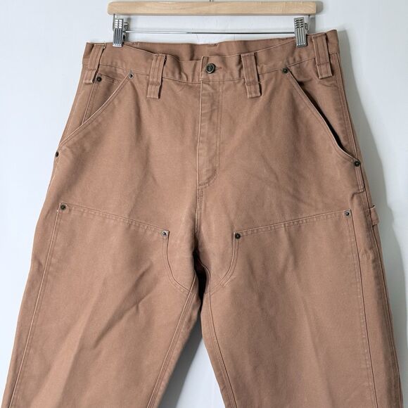 Helly Hansen Double Knee Carpenter Pants Mens Sz 36X30 Canvas Utility Work Wear - Picture 2 of 15